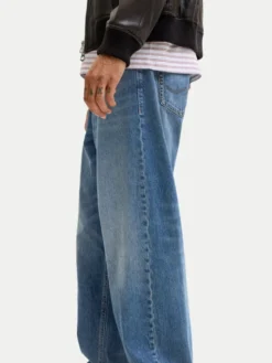 Jack & Jones Jeansy Eddie 12290185 Niebieski Baggy Fit