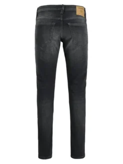 Jack & Jones Jeansy Glenn 12289778 Czarny Slim Fit