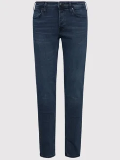 Jack & Jones Jeansy Glenn 12173407 Granatowy Slim Fit