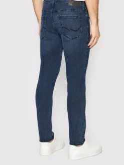 Jack & Jones Jeansy Glenn 12173407 Granatowy Slim Fit
