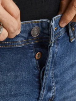 Jack & Jones Jeansy Glenn 12184473 Niebieski Slim Fit