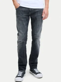 Jack & Jones Jeansy Glenn 12278434 Szary Slim Fit