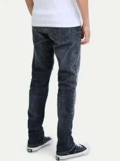 Jack & Jones Jeansy Glenn 12278434 Szary Slim Fit