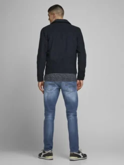 Jack & Jones Jeansy Mike 12168290 Niebieski Tapered Fit
