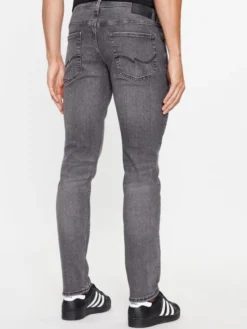 Jack & Jones Jeansy 12243599 Szary Slim Fit