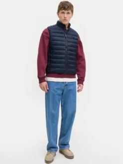 Jack & Jones Kamizelka Bradley 12280973 Granatowy Regular Fit