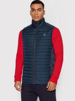Jack & Jones Kamizelka Multi 12200684 Granatowy Slim Fit