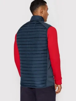 Jack & Jones Kamizelka Multi 12200684 Granatowy Slim Fit