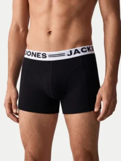 Jack & Jones Komplet bokserek 12081832 Czarny