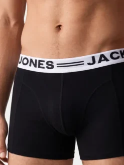 Jack & Jones Komplet bokserek 12081832 Czarny