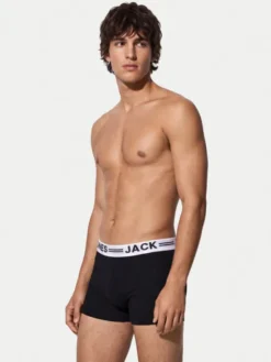 Jack & Jones Komplet bokserek 12081832 Czarny