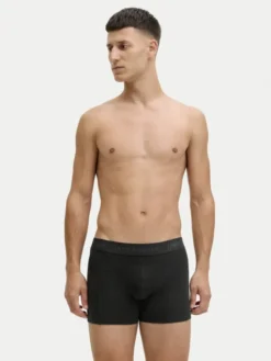 Jack & Jones Komplet bokserki i skarpety Trent Giftbox 12285126 Czarny