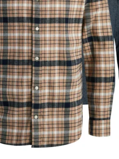 Jack & Jones Komplet koszul Blubarkley 12294328 Beżowy Regular Fit