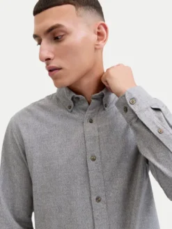 Jack & Jones Komplet koszul Blubarkley 12294328 Szary Regular Fit