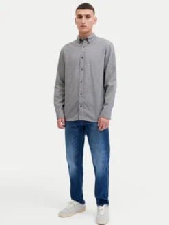 Jack & Jones Komplet koszul Blubarkley 12294328 Szary Regular Fit
