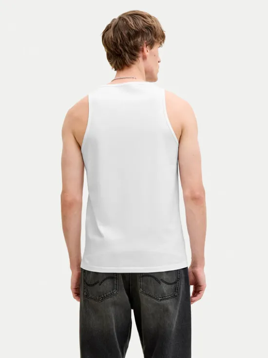 Jack & Jones Komplet tank topów 12297688 Czarny Regular Fit