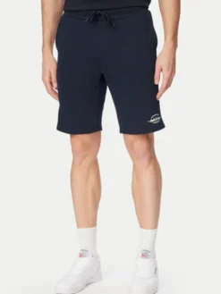 Jack & Jones Komplet t-shirt i spodenki Brandon 12298184 Granatowy Regular Fit