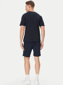 Jack & Jones Komplet t-shirt i spodenki Brandon 12298184 Granatowy Regular Fit