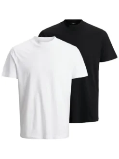Jack & Jones Komplet t-shirtów Basic 12183834 Kolorowy Regular Fit