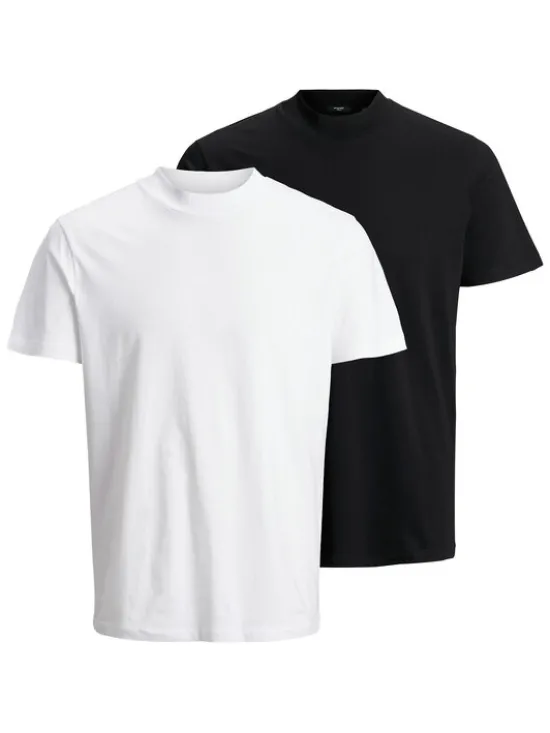 Jack & Jones Komplet t-shirtów Basic 12183834 Kolorowy Regular Fit