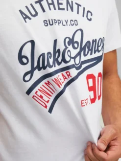 Jack & Jones Komplet t-shirtów Ethan 12221269 Kolorowy Regular Fit