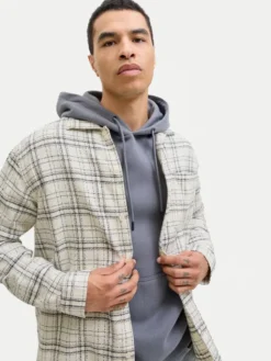Jack & Jones Koszula York 12283078 Beżowy Relaxed Fit
