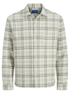 Jack & Jones Koszula York 12283078 Beżowy Relaxed Fit
