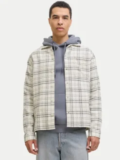 Jack & Jones Koszula York 12283078 Beżowy Relaxed Fit