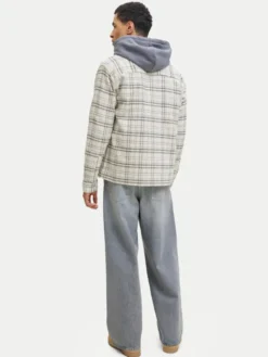 Jack & Jones Koszula York 12283078 Beżowy Relaxed Fit