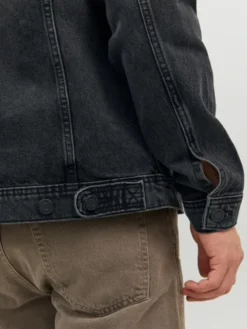 Jack & Jones Kurtka jeansowa Jean 12223613 Czarny Regular Fit