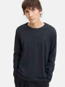 Jack & Jones Longsleeve Basic 12279538 Granatowy Regular Fit