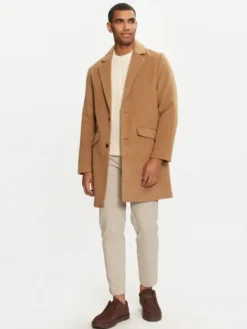 Jack & Jones Płaszcz przejściowy Hays 12258389 Beżowy Regular Fit