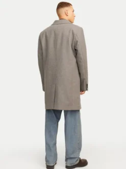 Jack & Jones Płaszcz wełniany Harris 12263845 Beżowy Regular Fit