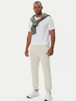 Jack & Jones Spodnie dresowe Kane Soho 12278943 Beżowy Regular Fit