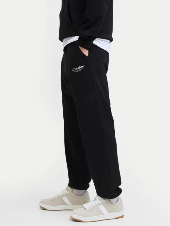 Jack & Jones Spodnie dresowe Kane Soho 12278943 Czarny Regular Fit