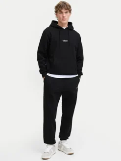 Jack & Jones Spodnie dresowe Kane Soho 12278943 Czarny Regular Fit