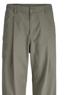 Jack & Jones Spodnie materiałowe Owen Cade 12282385 Zielony Baggy Fit
