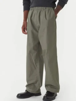 Jack & Jones Spodnie materiałowe Owen Cade 12282385 Zielony Baggy Fit