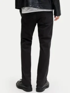 Jack & Jones Spodnie materiałowe Clark Finn 12293328 Czarny Regular Fit