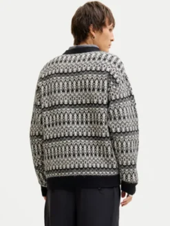 Jack & Jones Sweter Blumax 12286244 Czarny Relaxed Fit