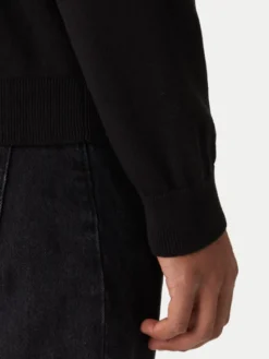 Jack & Jones Sweter Holiday 12287994 Czarny Relaxed Fit
