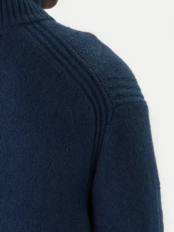 Jack & Jones Sweter Point 12287316 Niebieski Relaxed Fit