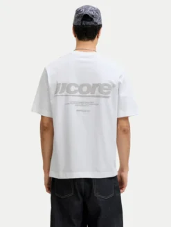 Jack & Jones T-Shirt Club 12289842 Biały Relaxed Fit