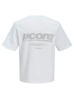 Jack & Jones T-Shirt Club 12289842 Biały Relaxed Fit