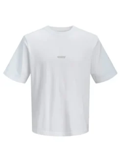 Jack & Jones T-Shirt Club 12289842 Biały Relaxed Fit