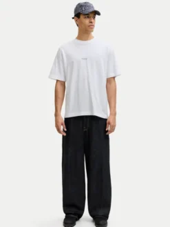 Jack & Jones T-Shirt Club 12289842 Biały Relaxed Fit