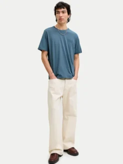 Jack & Jones T-Shirt Corp 12151955 Niebieski Regular Fit