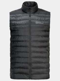Jack Wolfskin Kamizelka Pilvi 1207711 Czarny Regular Fit