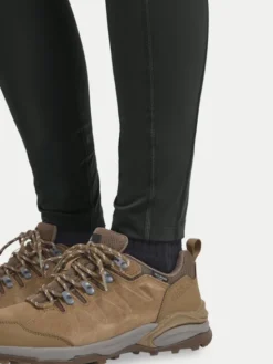 Jack Wolfskin Legginsy Klintal 1508901 Czarny Slim Fit