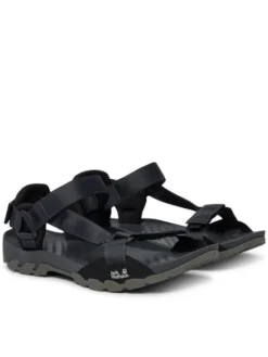 Jack Wolfskin Sandały Ridge A65589 Czarny